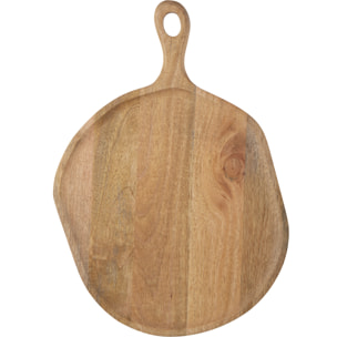 J-Line planche à découper Rond - bois - naturel - large