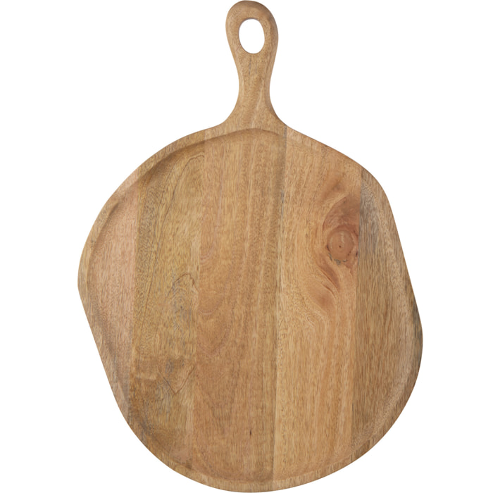 J-Line planche à découper Rond - bois - naturel - large