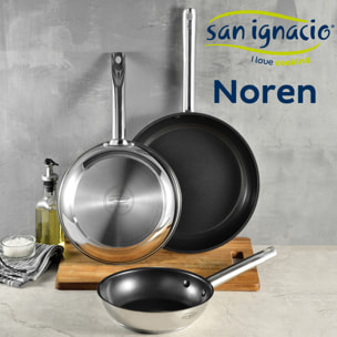 SARTEN de acero inoxidable,colección NOREN- San Ignacio