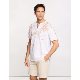 Camiseta Manga Corta Blanca - Lovell