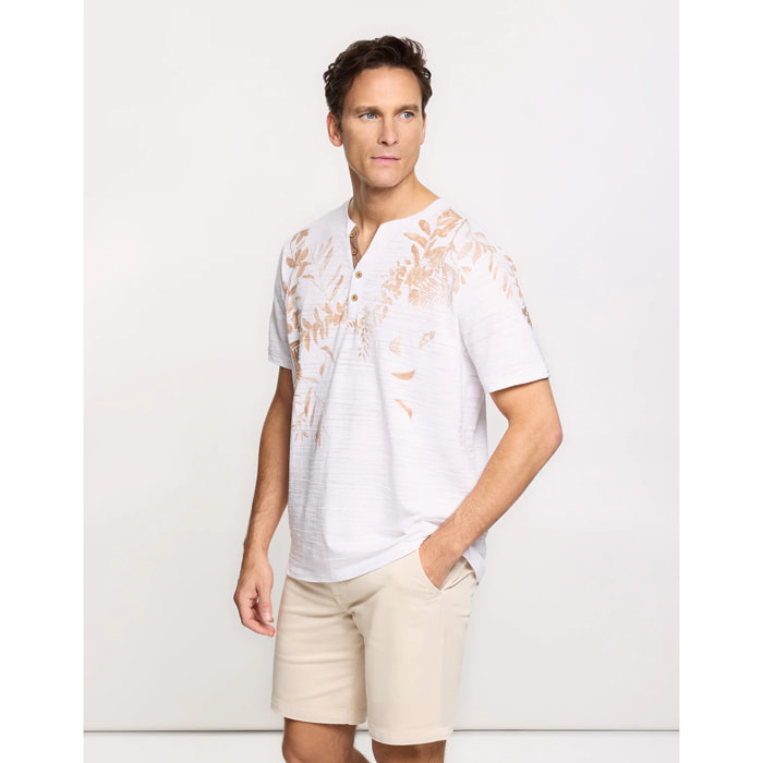 Camiseta Manga Corta Blanca - Lovell