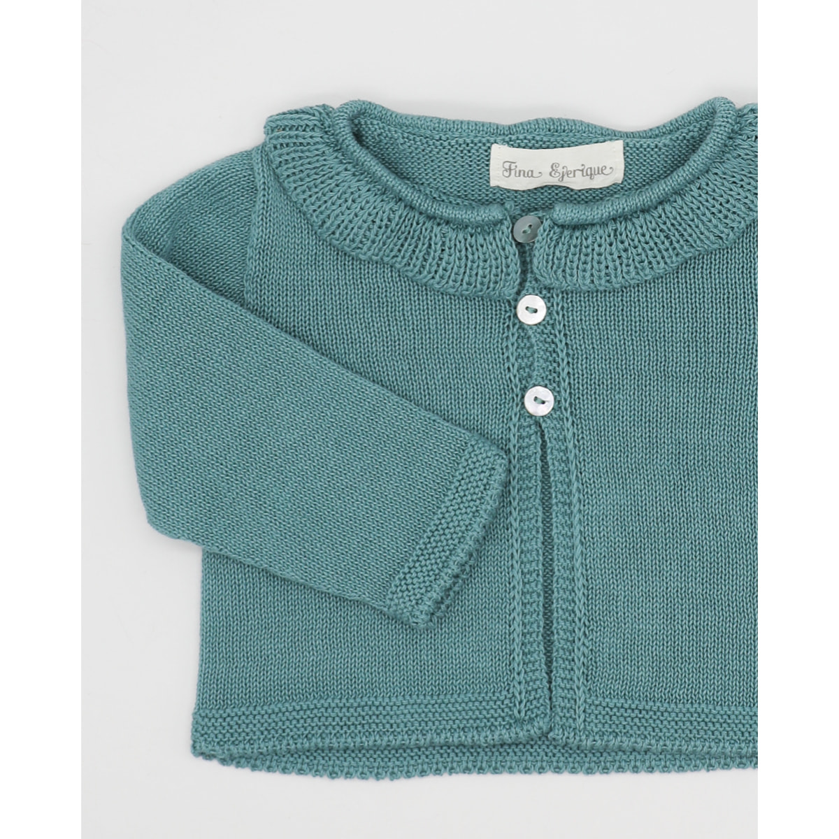 CHAQUETA VOLANTE VERDE