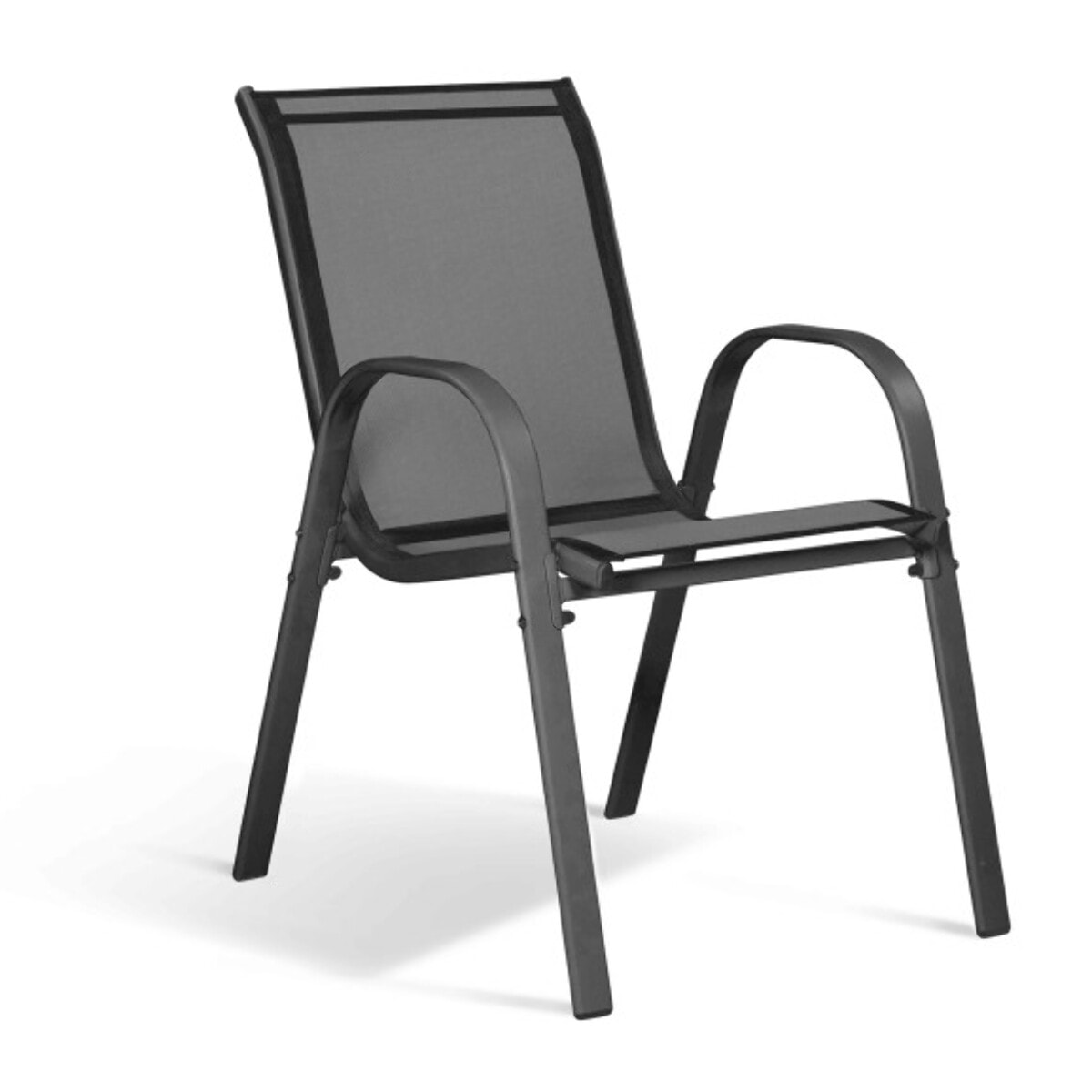 Ensemble repas Formentera 6 places gris