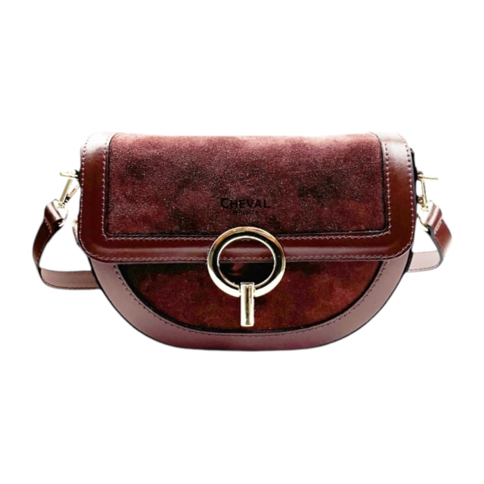 Bolso Cruzado Cheval Firenze Ambra F/W Burdeos