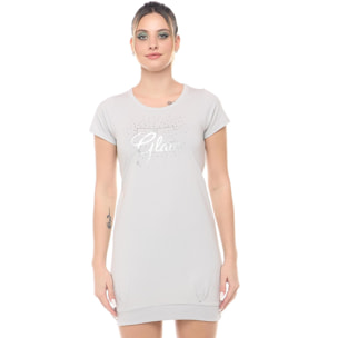 Abito maxi t-shirt Leone Be Glam