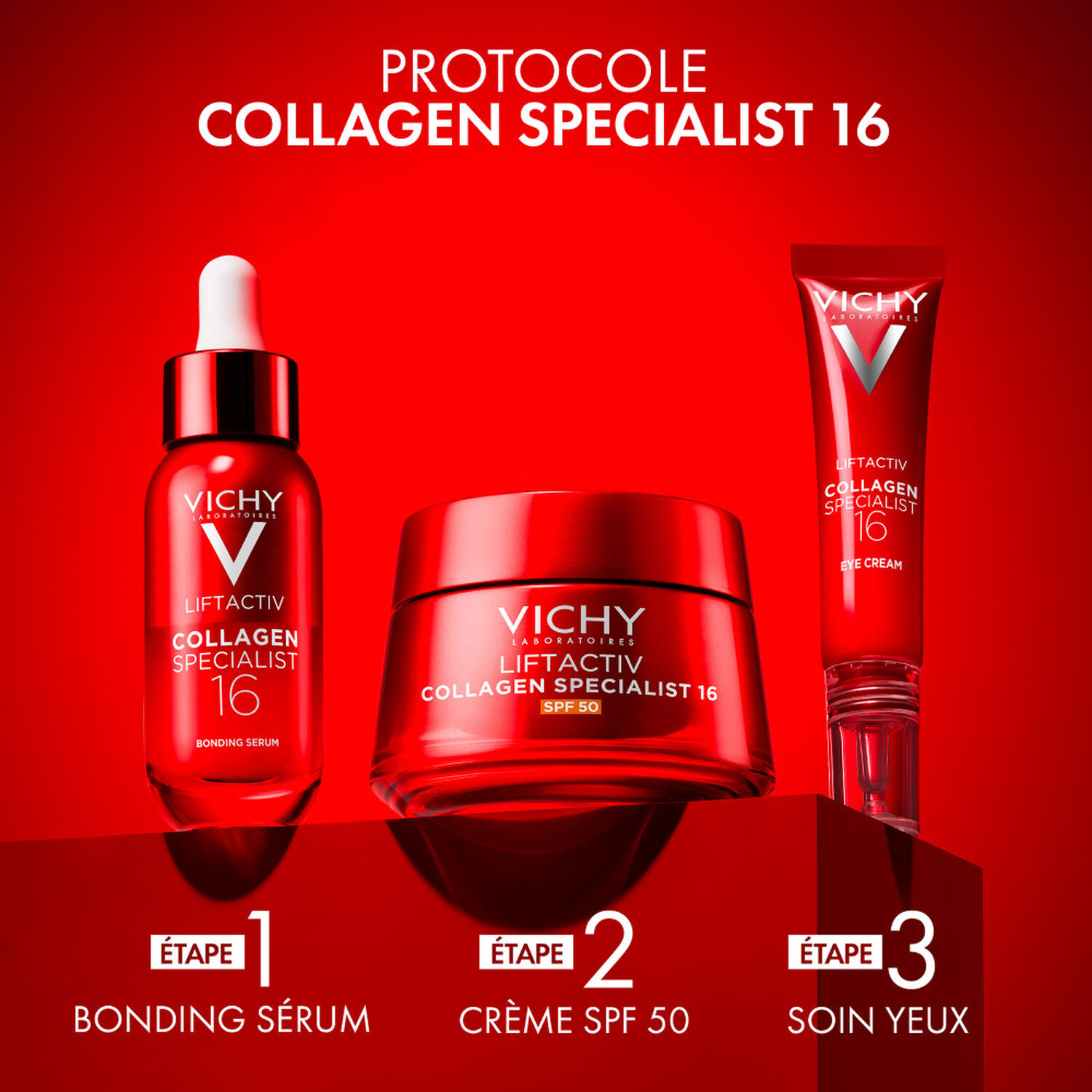 Liftactiv Collagen SPF50 - Crème de Jour Anti-âge Pro-Collagène