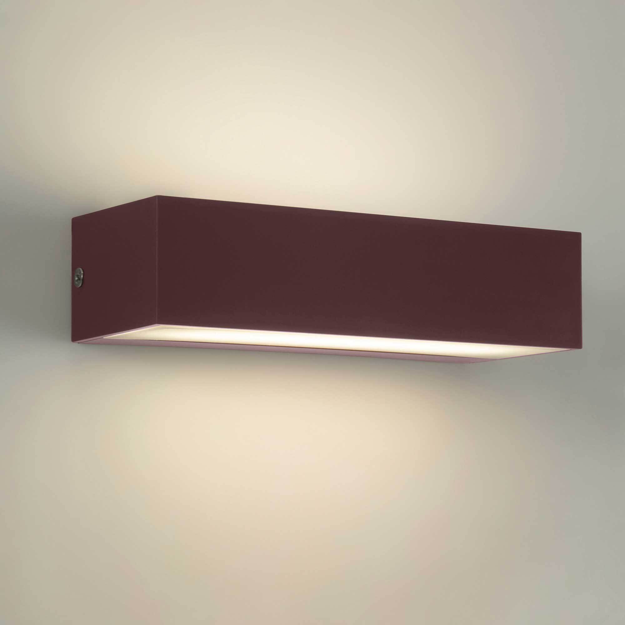 Ara aplique exterior rectancular con luz led blanco neutro 4000K