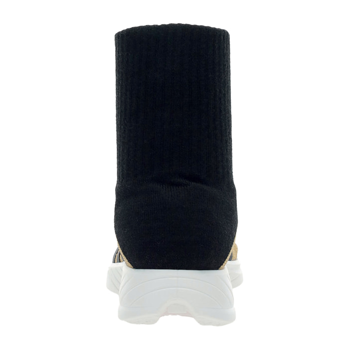UYN sneakers donna gold/black