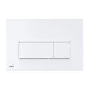 Pack WC bâti-support autoportant SAT + WC suspendu sans bride Ceramia + abattant SoftClose + plaque blanche (SMART-CETOR-4)