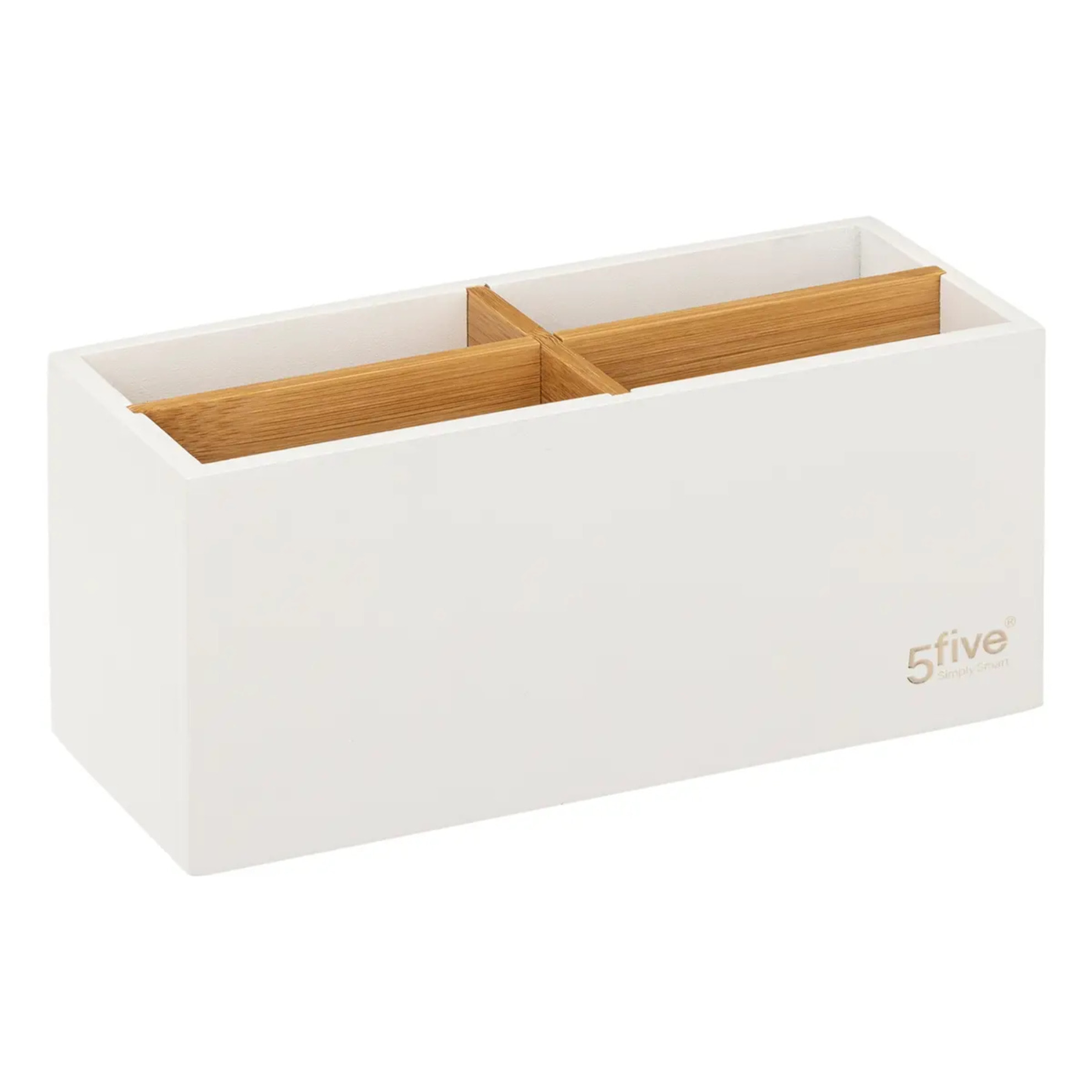 Organiseur 4 compartiments Blanc Naturéo