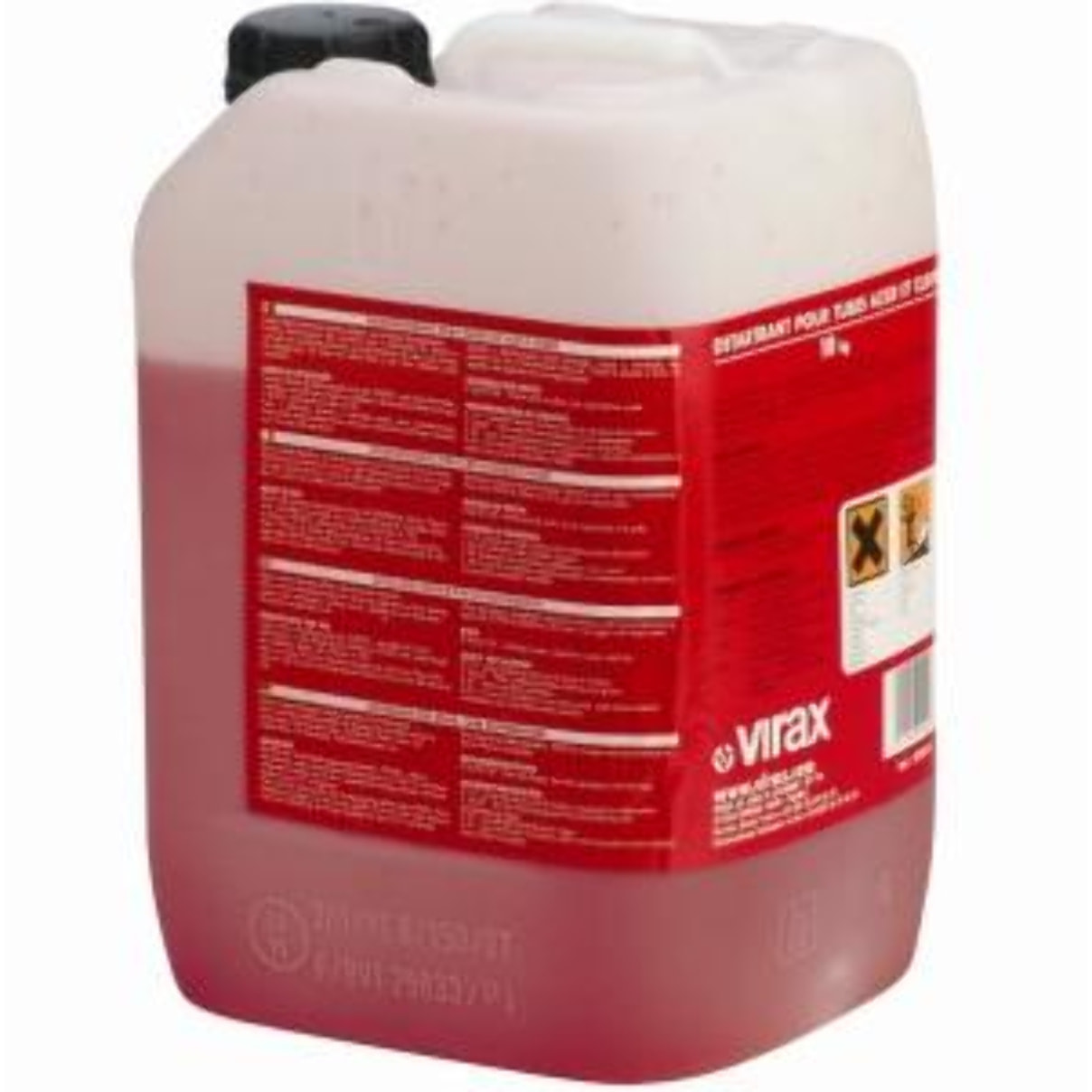 Détartrant pour pompe de nettoyage VIRAX Bidon 10 litres - 295010