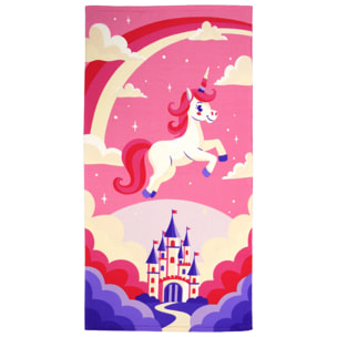 Serviette de plage microfibre enfant - Fairy - 70x140cm - 220g/m²