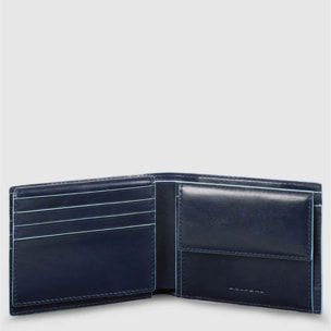 Piquadro Portefeuille homme avec porte-CNI, porte-monnaie