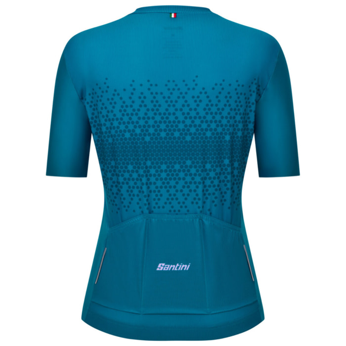 Moon - Maillot De Manga Corta Mujer - Verde Azulado - Mujer