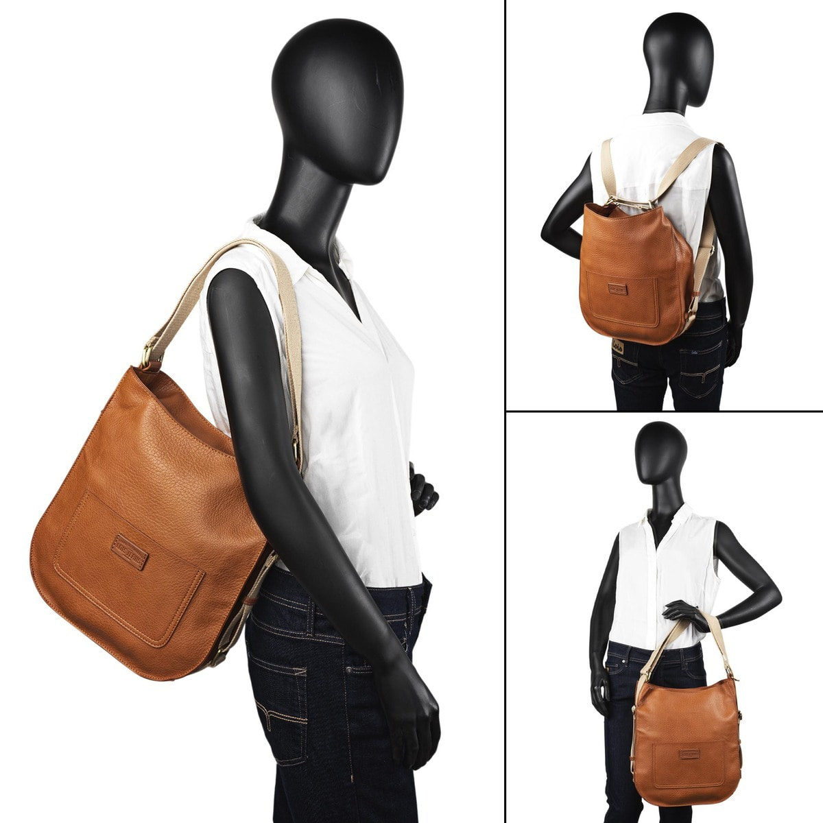 Bolso Mochila Mujer Lois Ankeny Marron