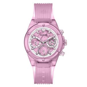 Reloj Guess GW0438L2 Mujer Analogico Cuarzo con Correa de Silicona