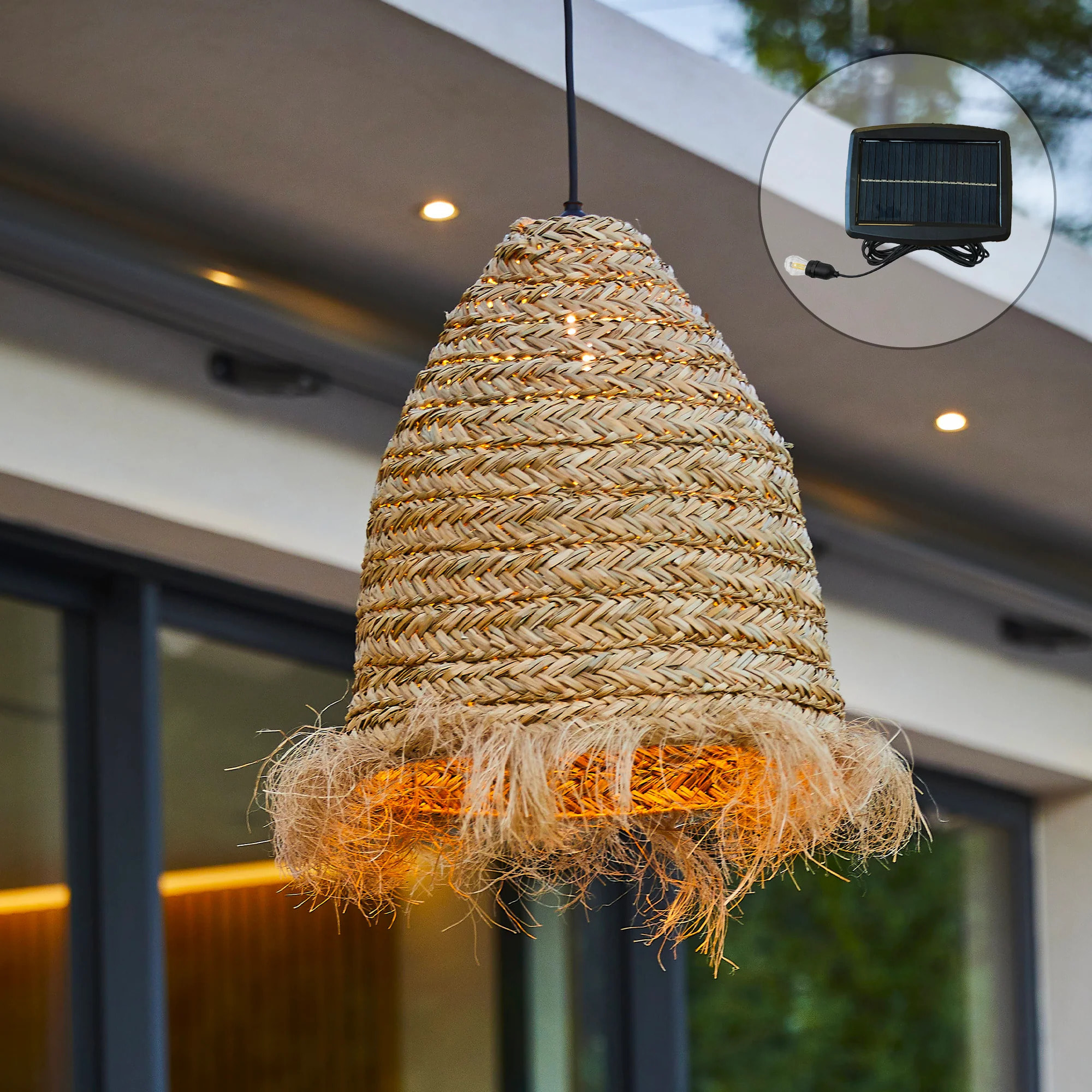 Suspension solaire bohème ANAFI SOLAR H47cm