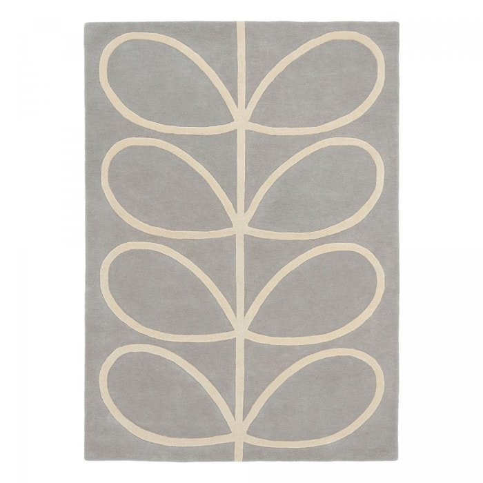 Tapis salon et chambre fait à la main en laine motif seventies YOZA