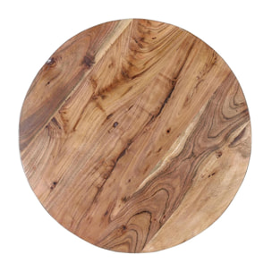 Set de 2 mesas nido - madera de mango y hierro