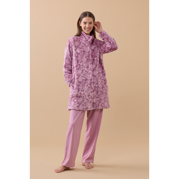 Vestaglia donna invernale in coral articolo flory Noidinotte