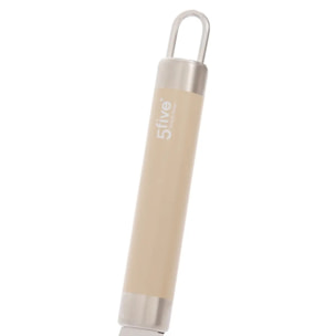 Râpe Solstice 6x2x23,7cm beige en inox