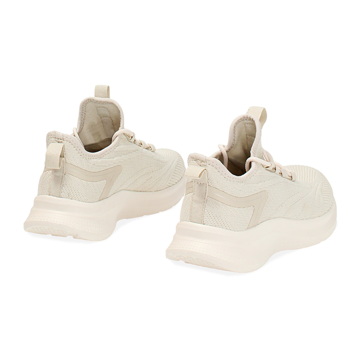 Slip on donna ghiaccio in tessuto