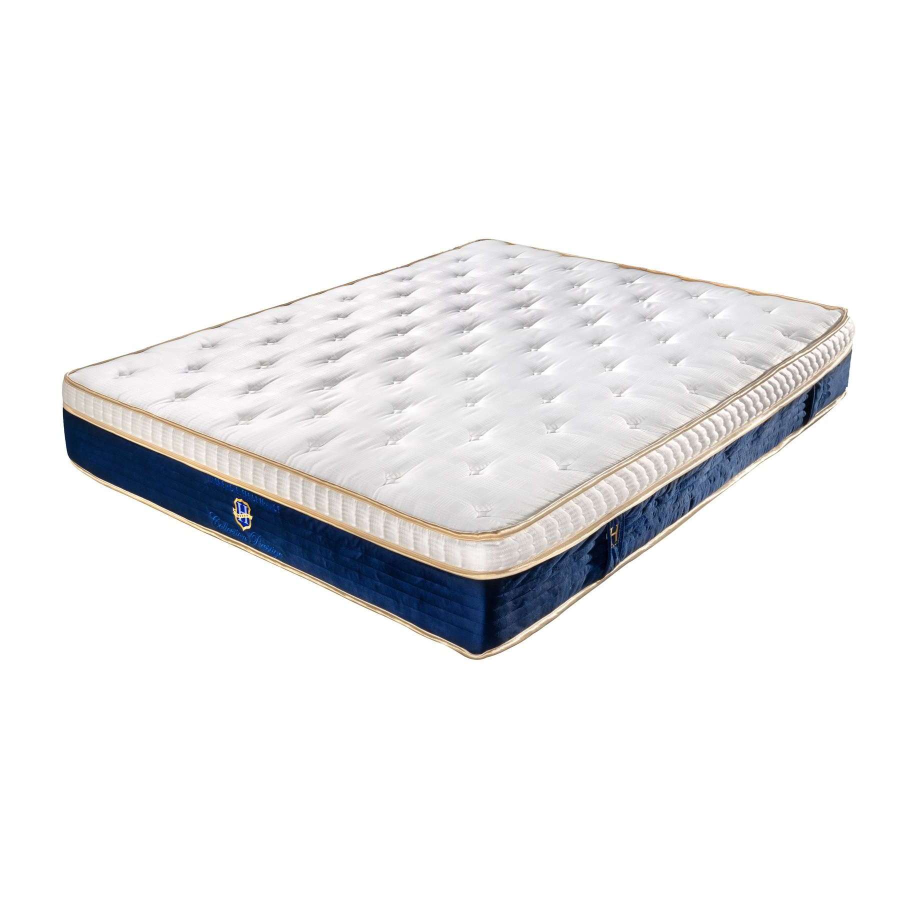ENSEMBLE Empire - Matelas 2 Places + 2 Sommiers