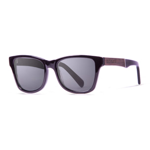Gafas de sol OCEAN LAGUNA - Negro brillante con patillas negro brillante y ébano / Ahumada