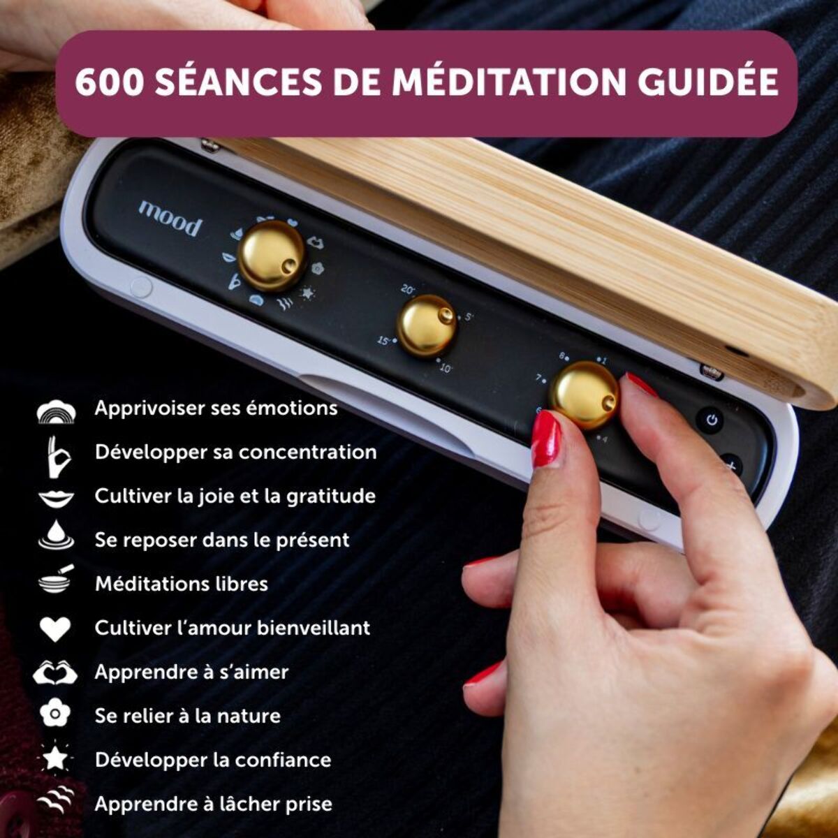 Box de méditation MORPHEE Mood