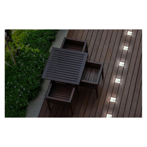Pavé solaire lumineux en verre Lumdo