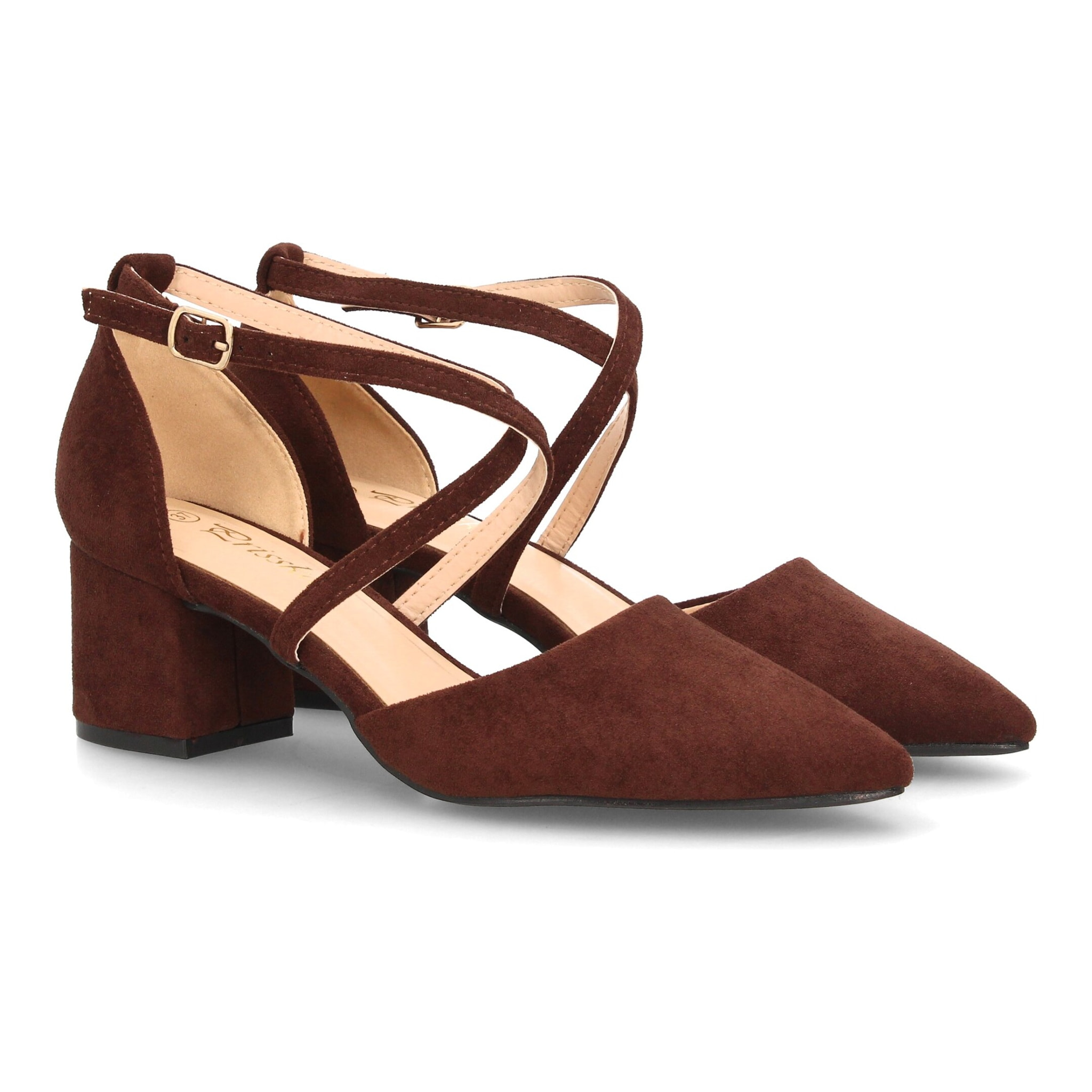 Zapato tacon comodo elegante para mujer