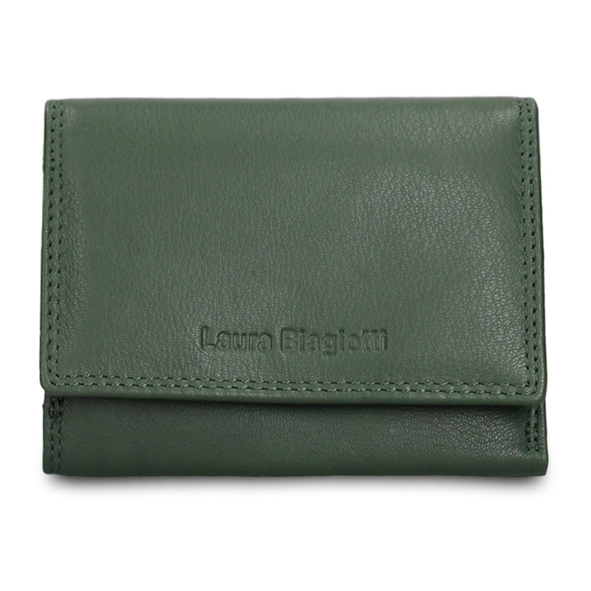 Portafoglio da donna in vera pelle - Modello Valoria Ultra - Casual - 12.0 x 9.0 x 2.0 cm