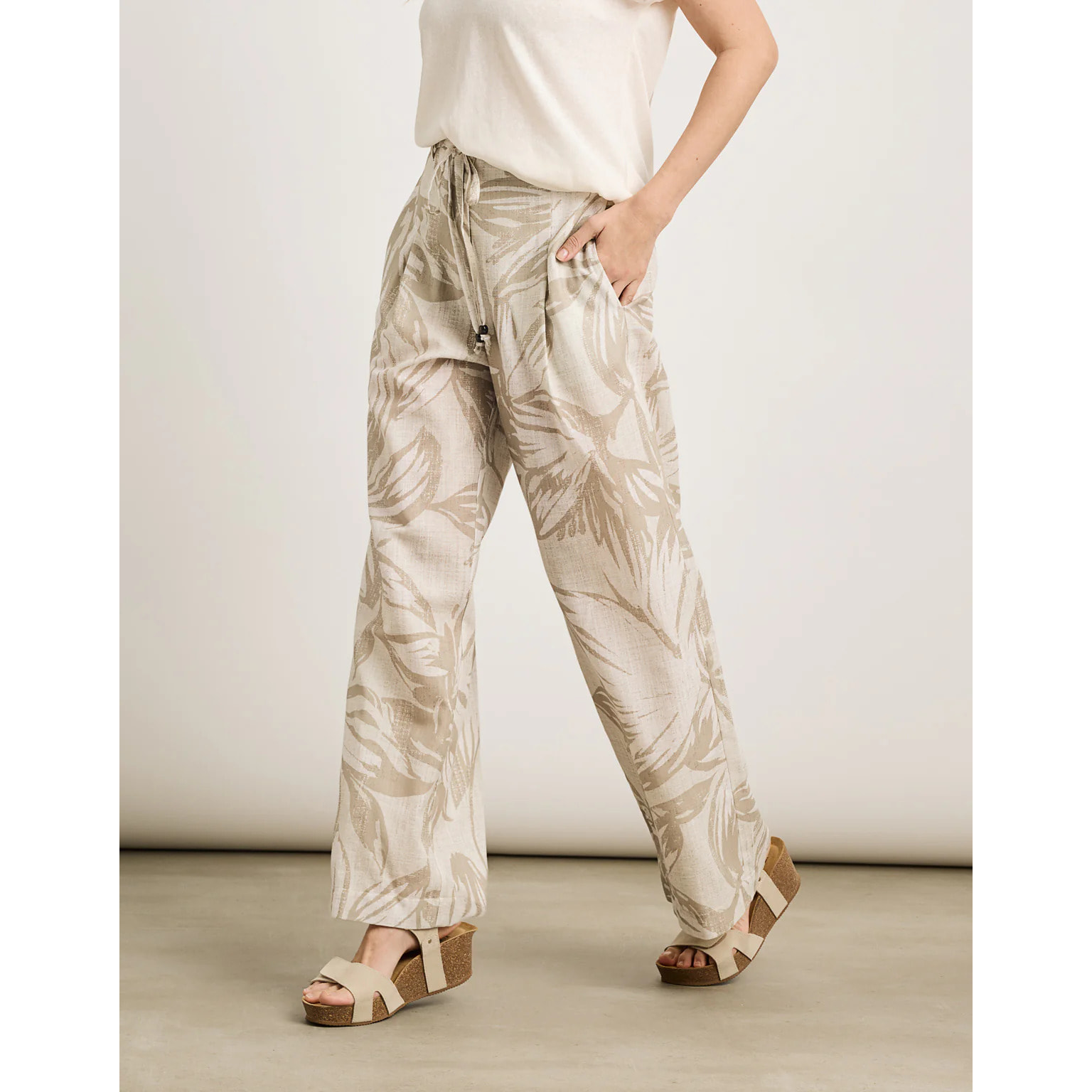 Pantalón Largo Beige - Isfera