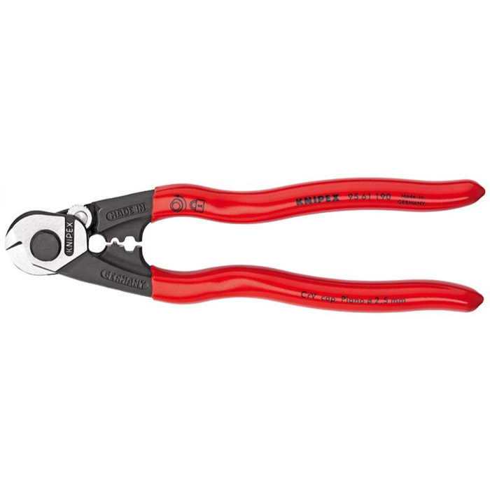 Pince coupante de côté à forte démultiplication isolée 1000 V X-CUT® 160 mm  KNIPEX 73 06 160 - KNIPEX - 73 06 160