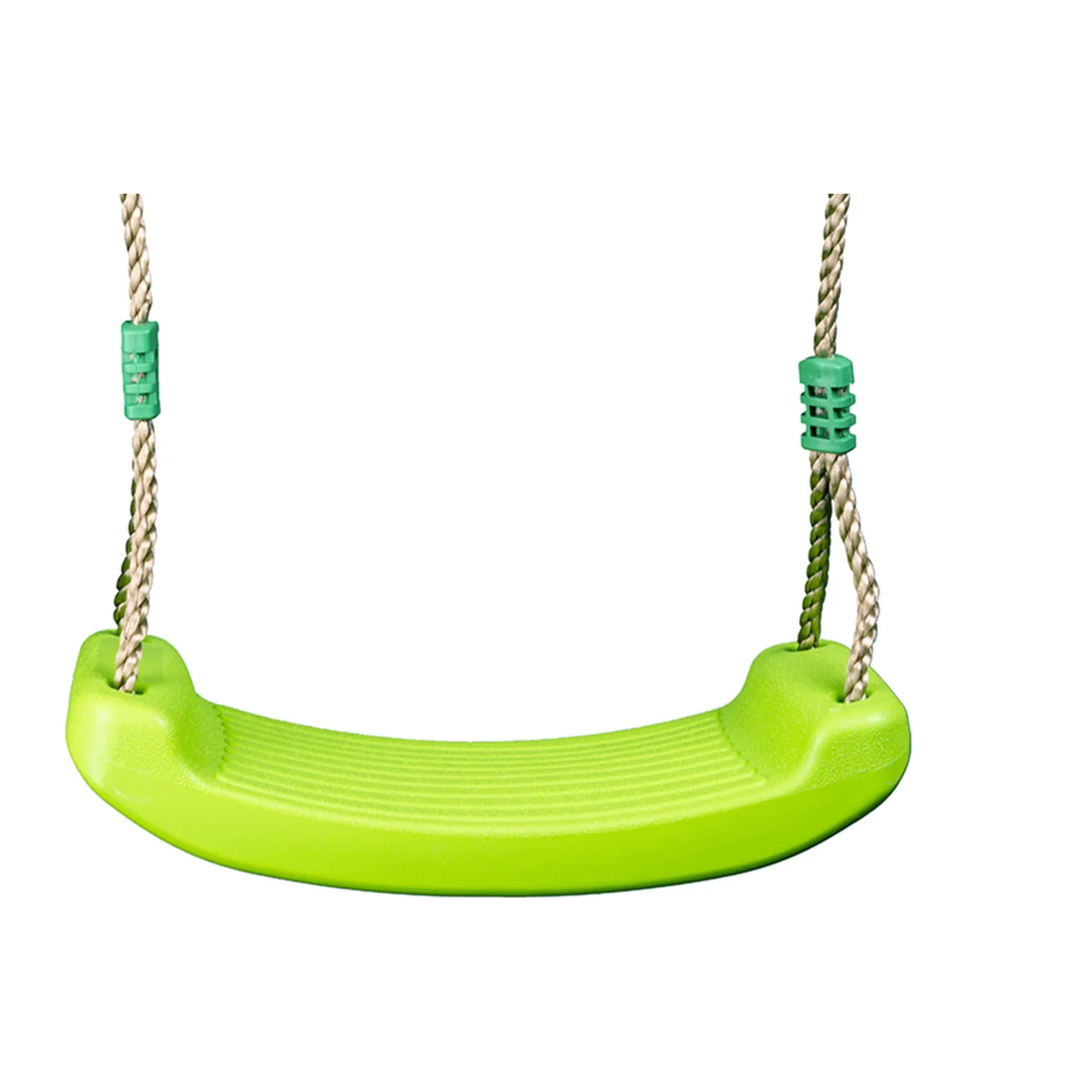Balançoire en bois 2,30 m Topwood PALMI VERT - 6 enfants