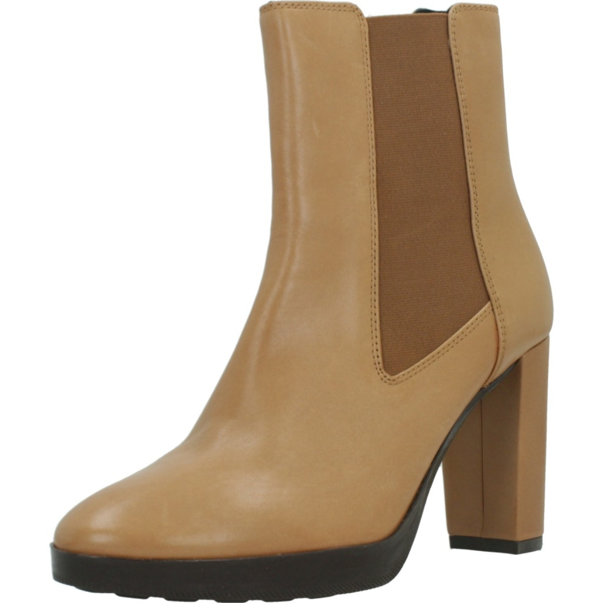 Botines Mujer de la marca GEOX  modelo D35TFC 00043 MARRON CLARO