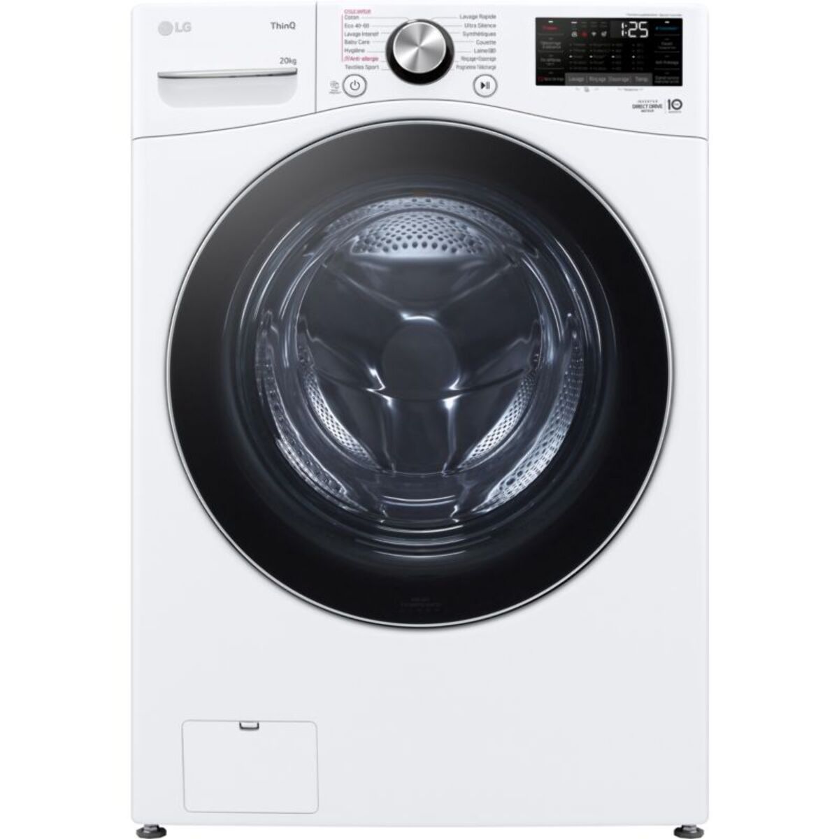 Lave linge hublot LG F20P12WST