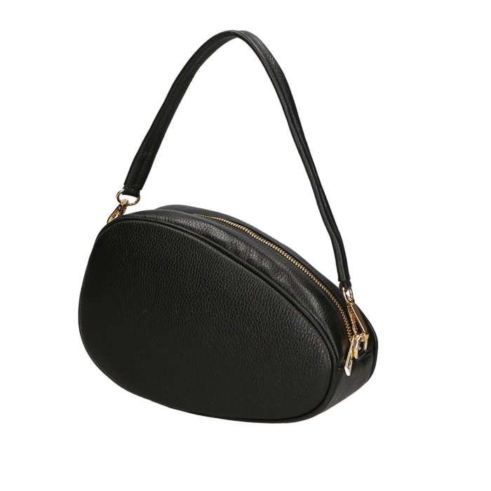 Borsa a spalla da donna - Modello Gabriella - Vera pelle - 26.0 x 13.0 x 7.0 cm