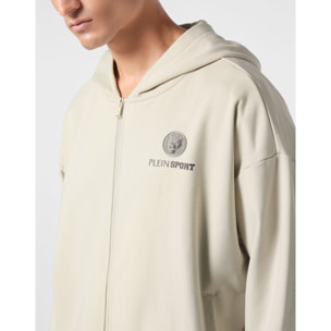 PLEIN SPORT Hooded Sweatjacket SCRATCH