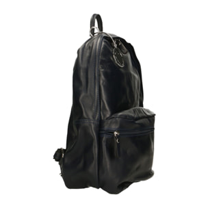 Chicca Borse Borsa Zaino Blu