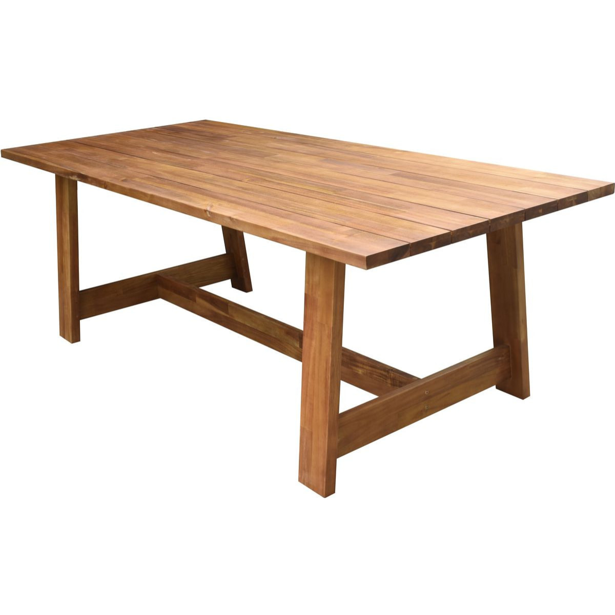 Table de jardin en bois massif 6/8 personnes - LAGUNA