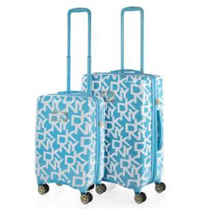 Juego De Maletas Pc Dkny Dkny-626 Signature Hardside Sky Blue