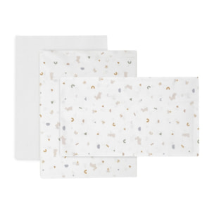 Cambrass Sabana Moises/Carro 3 Pcs Rabbit