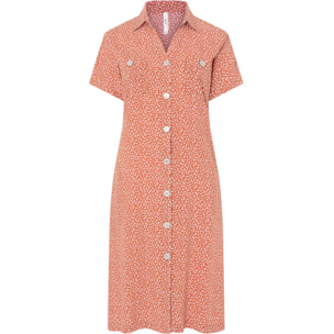 Vestido Topitos Abierto