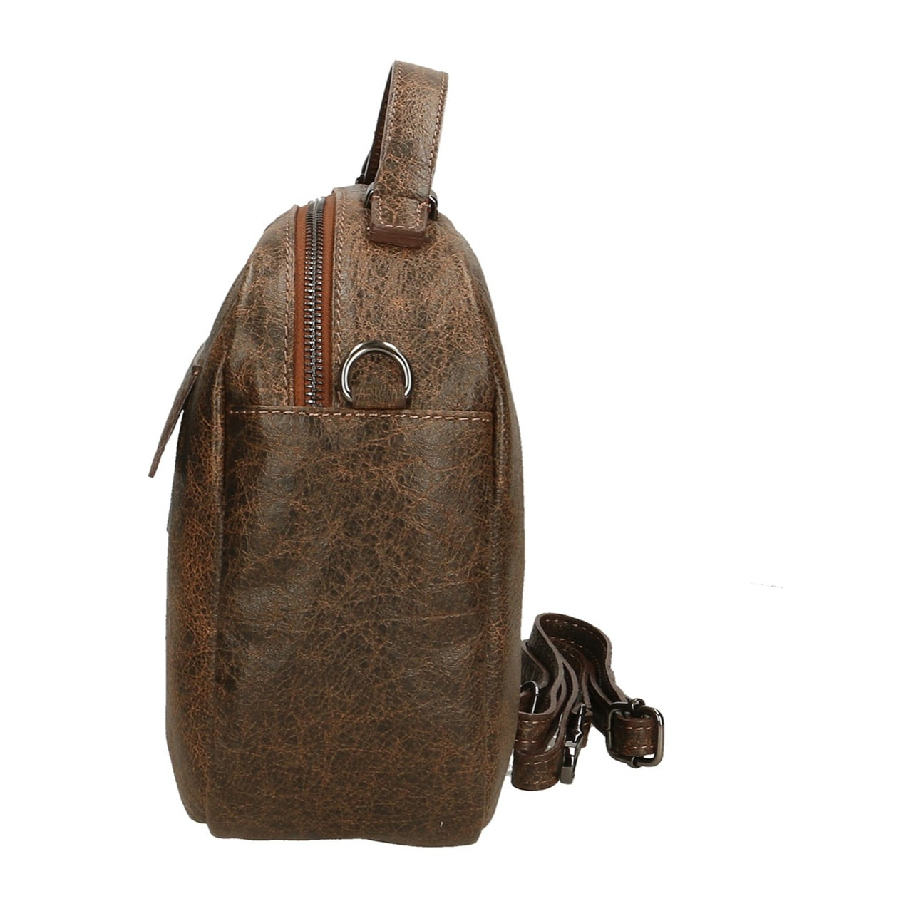 Borsa a mano unisex Modello Avelon - Vera Pelle - 20.0 x 29.0 x 9.0 cm