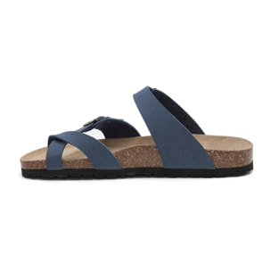 SANDALIA BABUNKERS AZUL