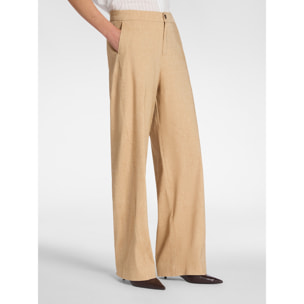 Elena Mirò - Chinos misto lino - Beige
