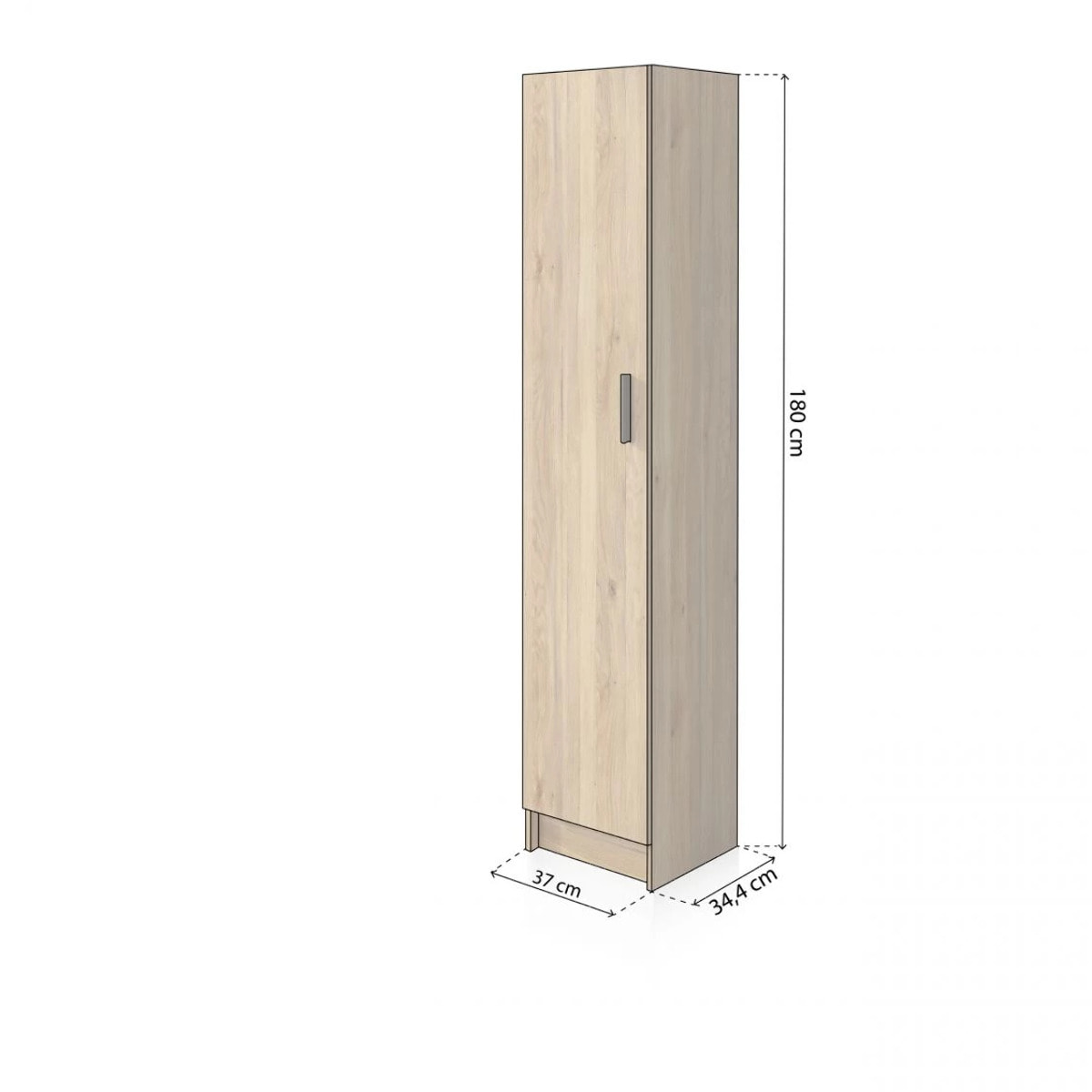 Armario Multi Useful SH 37 1 Puerta Roble Alpine