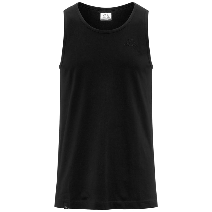 Kappa - Camisetas y tops Hombre Negro - Logo Zenith