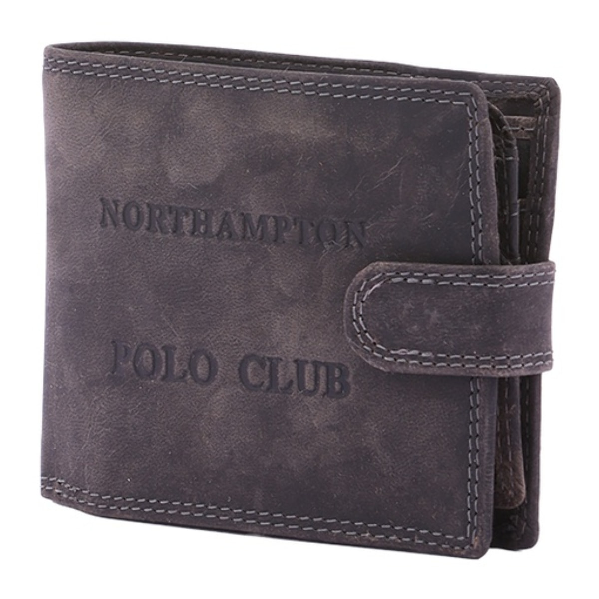 Portafoglio uomo vera pelle - Modello False - Casual - 10.0 x 12.5 x 3.0 cm